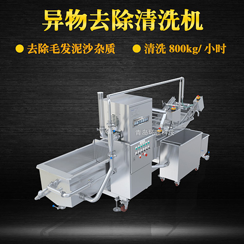 商用專業(yè)果蔬清洗機，氣泡清洗，清洗800kg小時