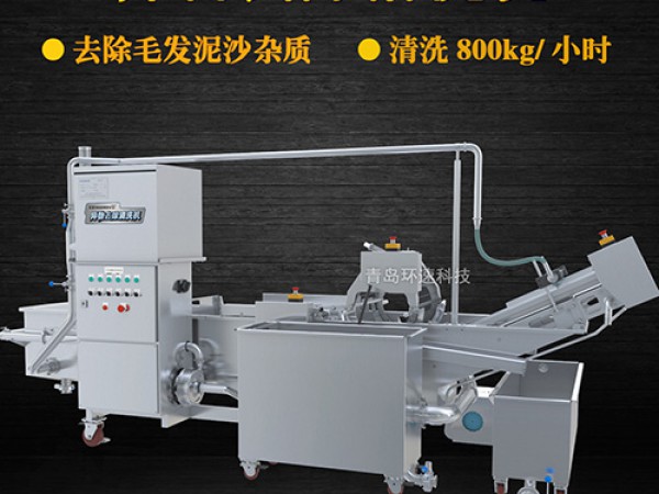 蔬菜氣泡清洗機(jī)，氣泡清洗，清洗800kg/小時(shí)